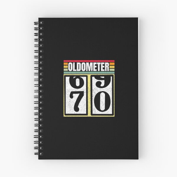 Item preview, Oldometer 69 70 Funny 70th Birthday Retro Age 40 Gift designed and sold by haselshirt.