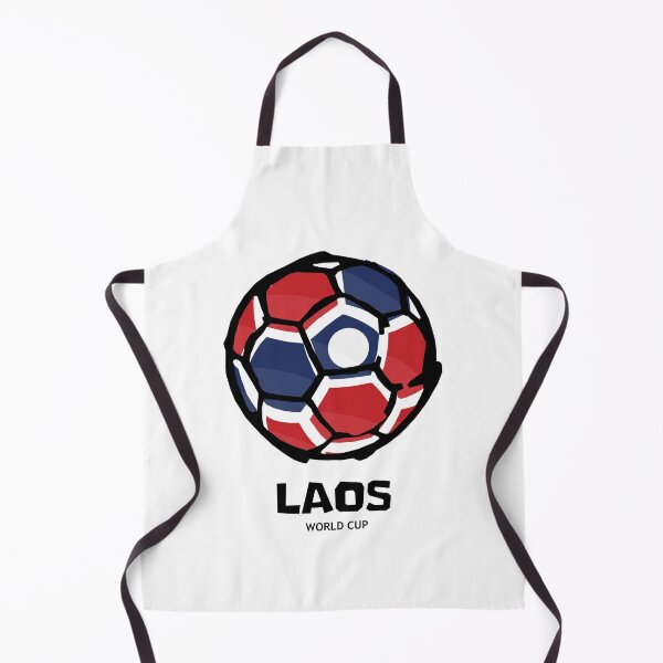 Item preview, Laos Football Country Flag designed and sold by KewaleeTee.