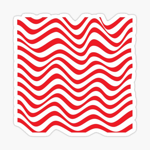 Item preview, Red Waves designed and sold by basitcv.