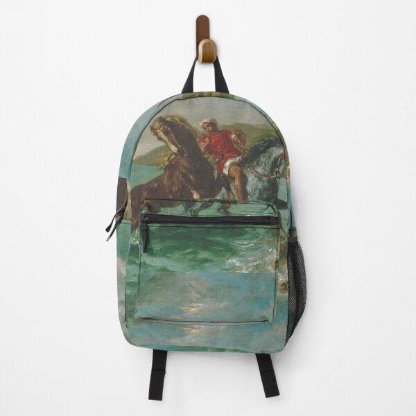 Item preview, Horses Coming Out of the Sea by Eugène Delacroix Famous Painting designed and sold by covenapparel.