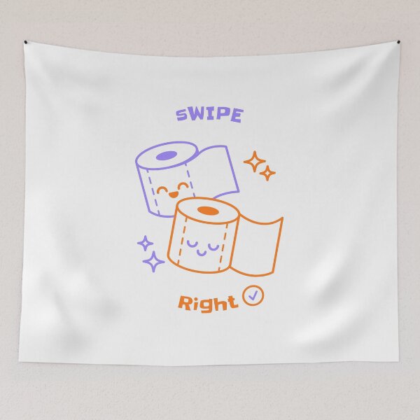 Item preview, Funny Swipe Right social media meme designed and sold by GrungeGarage.