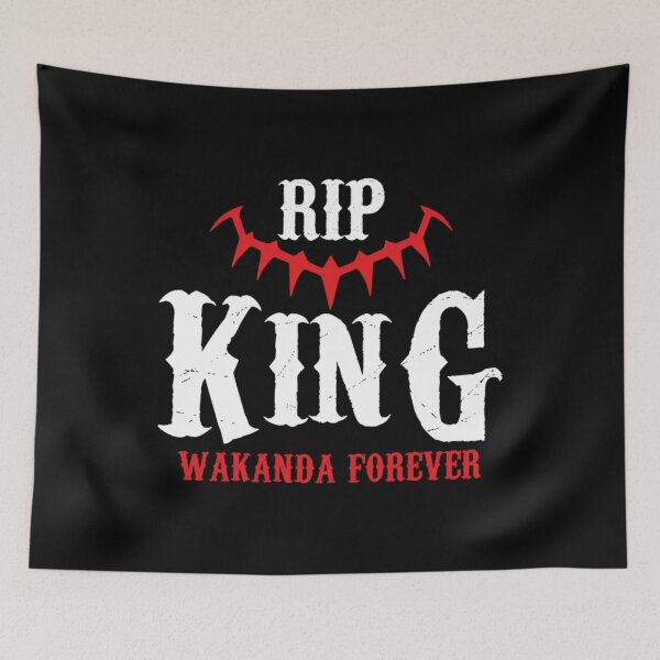 Item preview, RIP KING WAKANDA FOREVER designed and sold by thuoclao257.