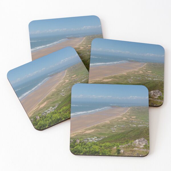 Item preview, Beautiful Welsh Coast and Countryside Rhossili Down The Gower Peninsula  designed and sold by acceleratorhams.