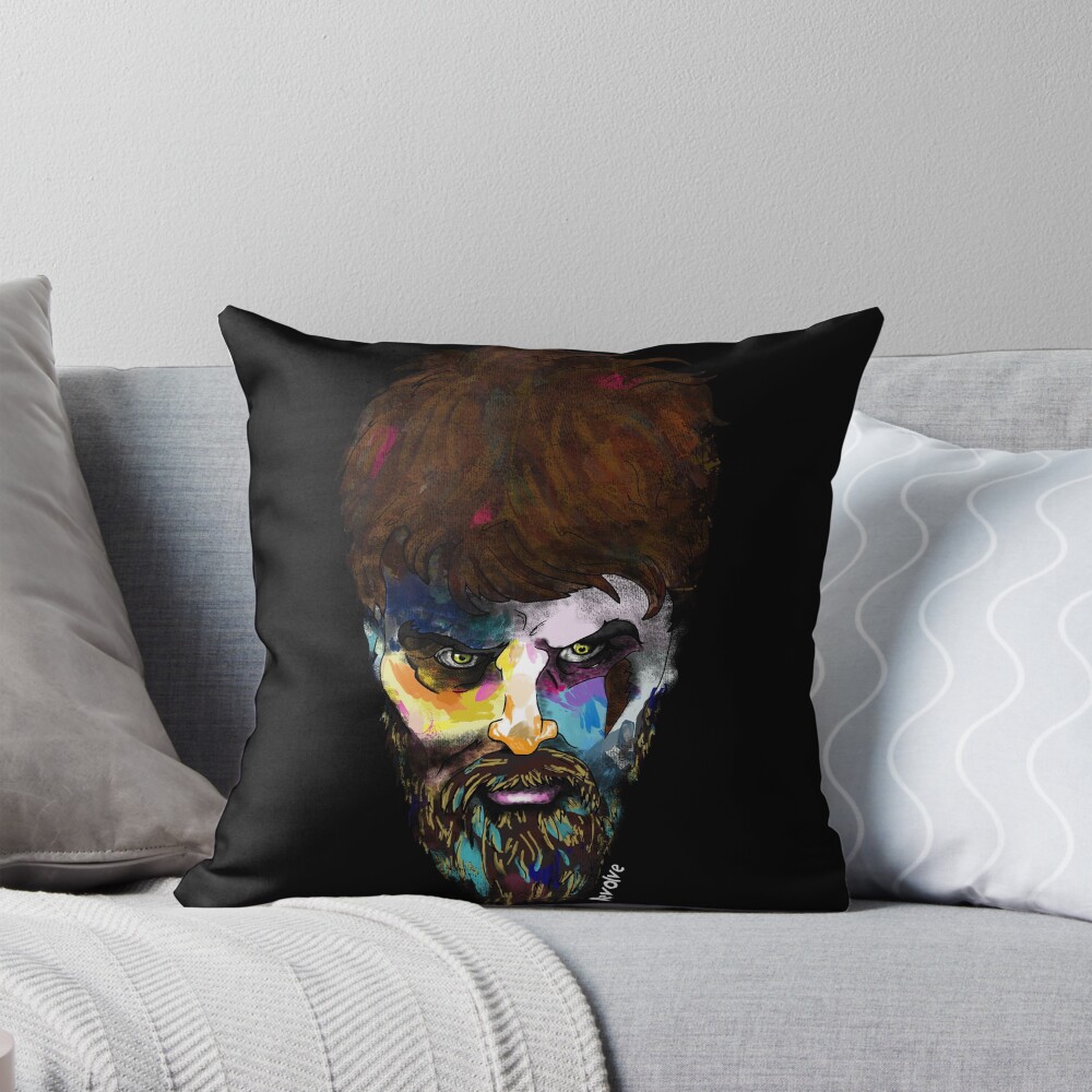 Item preview, Throw Pillow designed and sold by revolveProd.