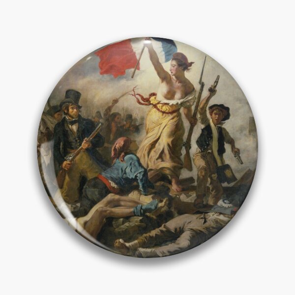 Item preview, Liberty leading the people by Eugène Delacroix Famous Painting designed and sold by covenapparel.