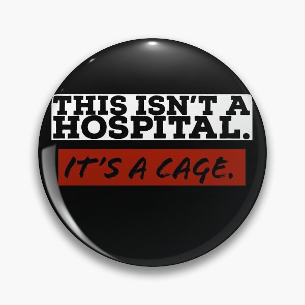 Item preview, This Isn't a Hospital.It's a Cage Quote designed and sold by agrawear.