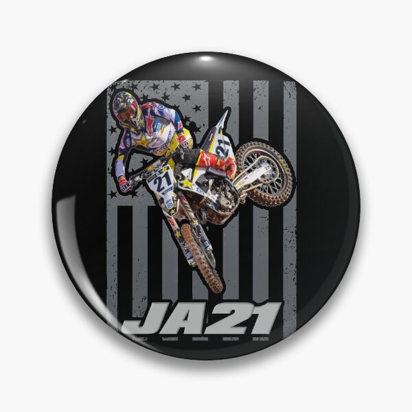 Item preview, Jason Anderson JA21 American Flag 450 21 USA Supercross Champion designed and sold by Sean Moon.