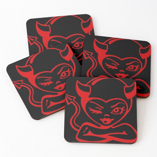 Item preview, Artistic imp - Feminine red devil designed and sold by Deegital18.