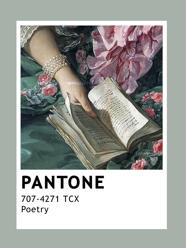 Pantone Monet's Garden Postcard for Sale by beekindstudio