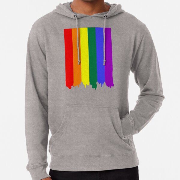 LGBT Gay Pride Rainbow Drip Paint