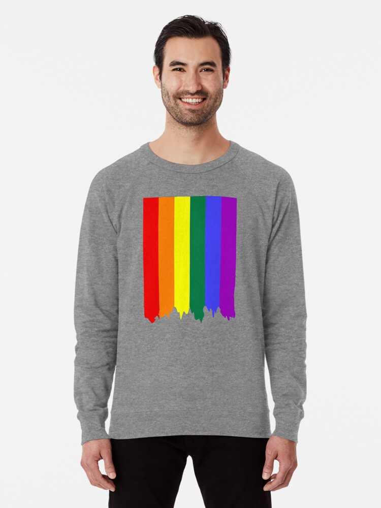 Rainbow sales drip sweatshirt