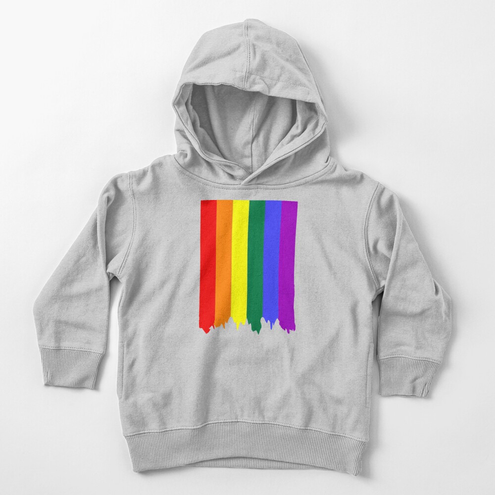 rainbow drip hoodie