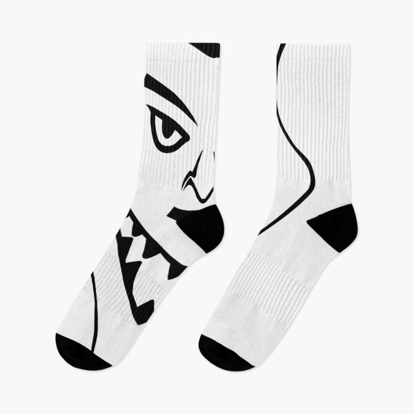 Item preview, Cool Hand Drawn Serious Cartoon Face Smiling Silhouette designed and sold by vineeth.
