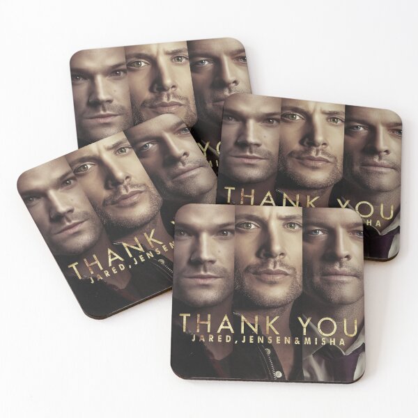 Item preview, Thank You jared , jensen and misha designed and sold by arjunoffl.