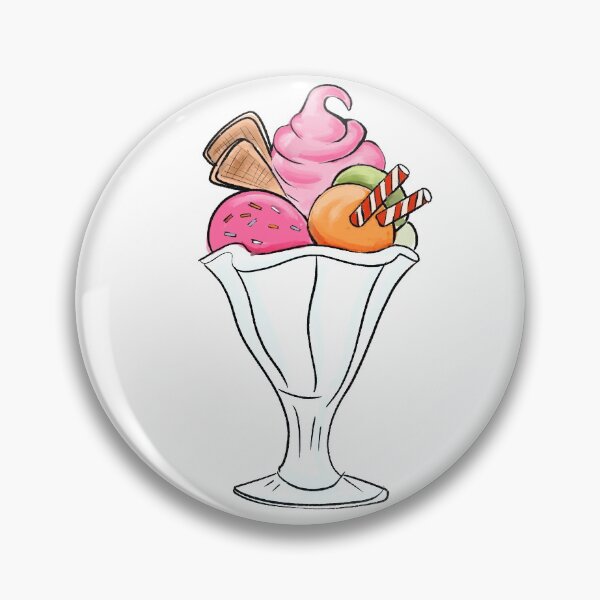 Item preview, sundae ice-cream designed and sold by TheArtyApples.