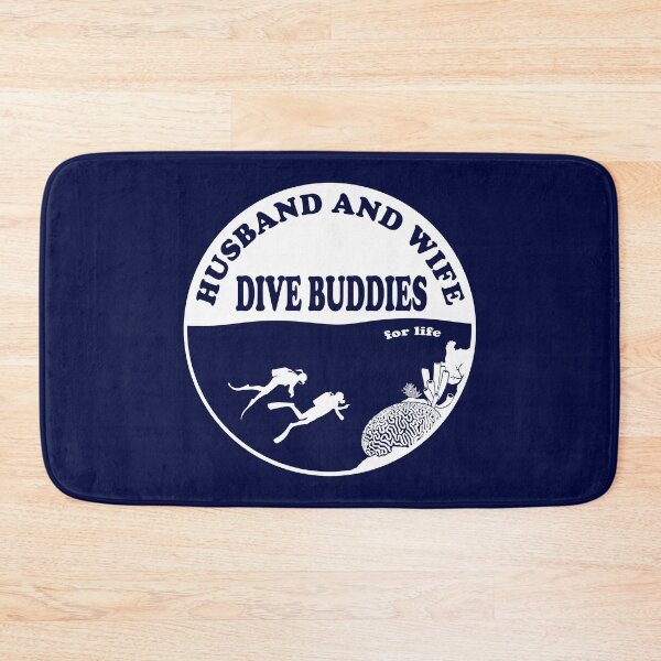 Item preview, Husband and Wife - Dive Buddies for Life designed and sold by Caden Darling Designs.