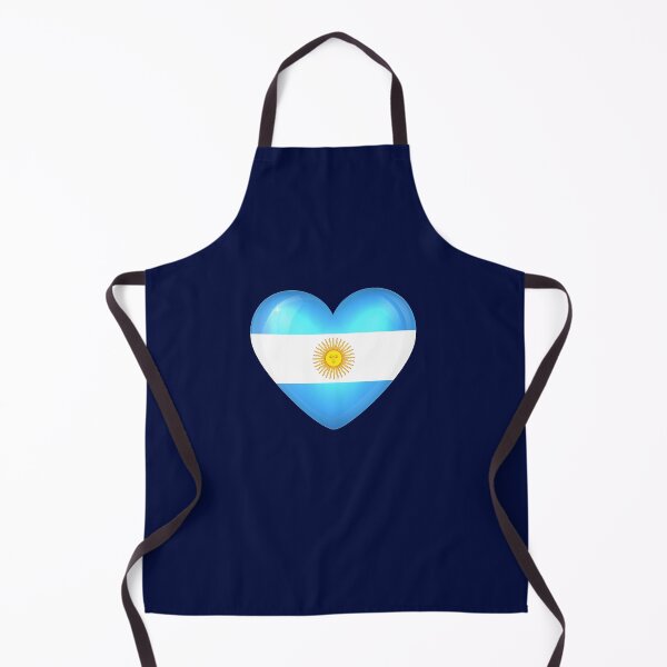 Item preview, Argentinian heart flag designed and sold by P-I-R.
