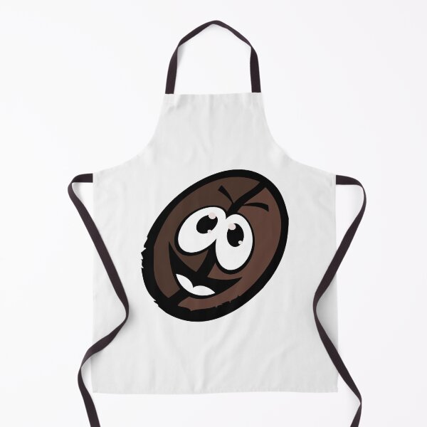 Item preview, Comic coffee bean funny grin crass design sticker meme bean coffee 3D designed and sold by Shirtilike.