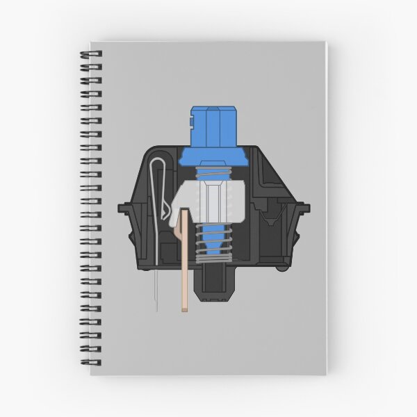 Item preview, Cherry MX Blue Switch Mechanical Keyboard designed and sold by parkerku-mk.
