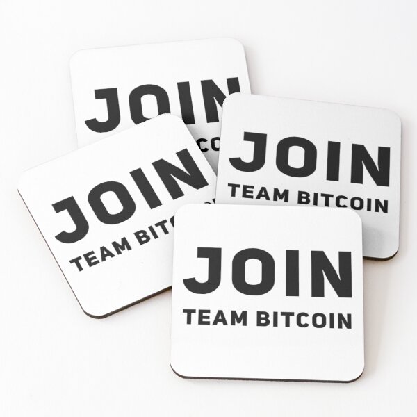 Item preview, Join Team Bitcoin designed and sold by Bouzdesigns.