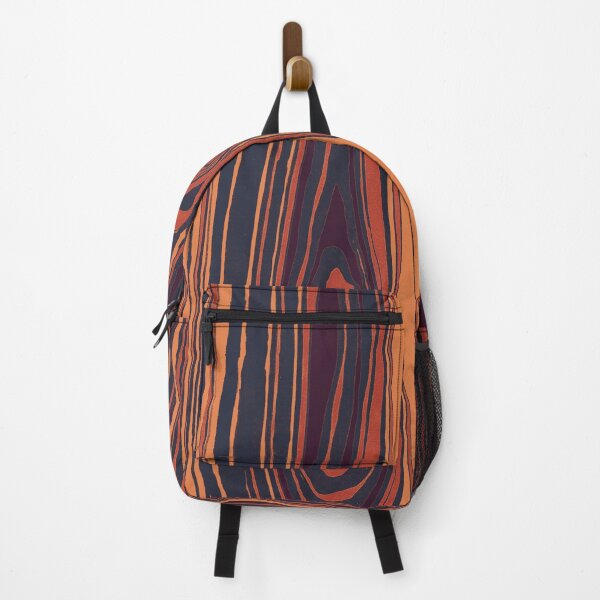 Item preview, Wood pattern (orange, dark) designed and sold by Atelier Eyeling.