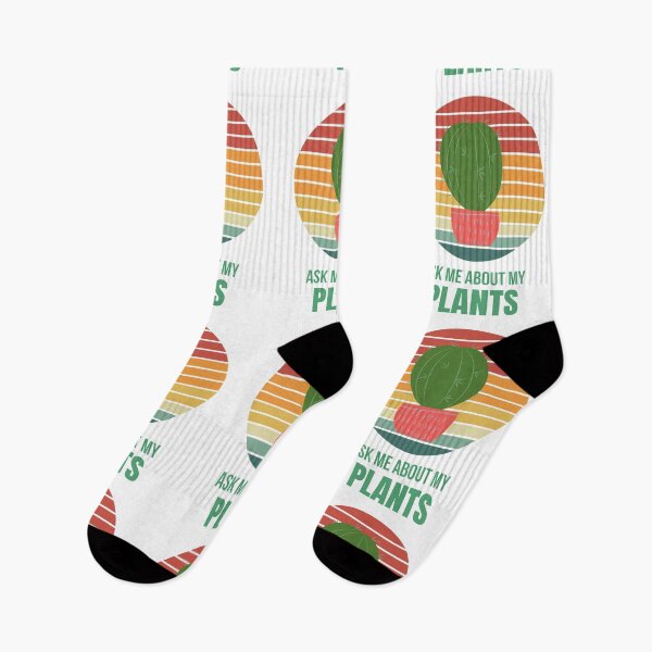 Item preview, ASK ME ABOUT MY PLANTS vintage designed and sold by OneTimeEngineer.