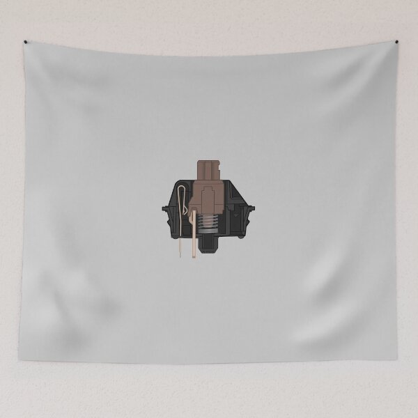 Item preview, Cherry MX Brown Switch Mechanical Keyboard designed and sold by parkerku-mk.