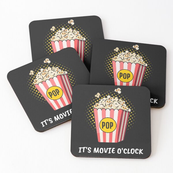 Item preview,  It's Movie O'Clock - Cute Popcorn Bucket designed and sold by KauzSL.