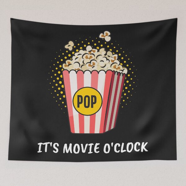Item preview,  It's Movie O'Clock - Cute Popcorn Bucket designed and sold by KauzSL.