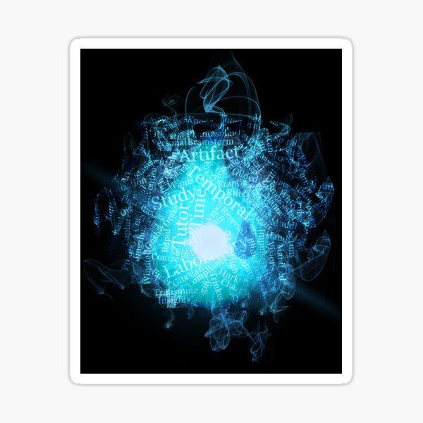 Blue Mana Sticker