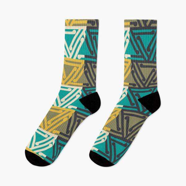Item preview, Ahuriri Summer (gold and sea) designed and sold by Raewyn Tauira Paterson.