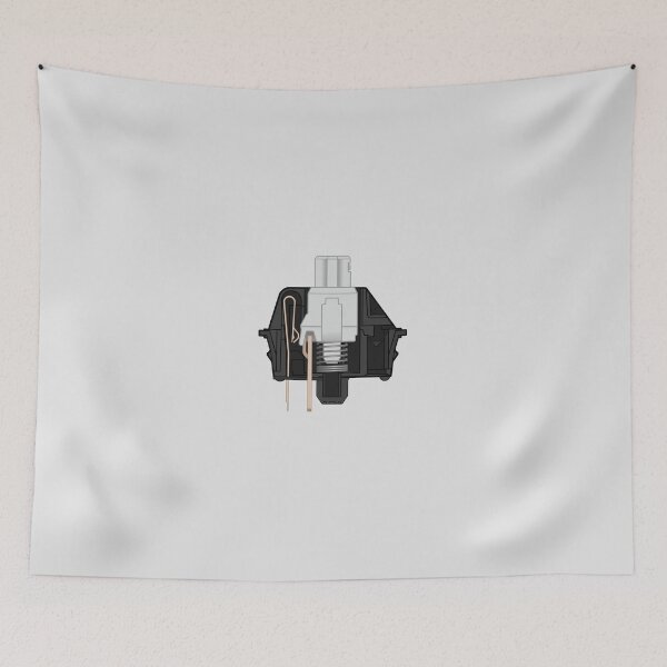 Item preview, Cherry MX Clear Switch Mechanical Keyboard designed and sold by parkerku-mk.
