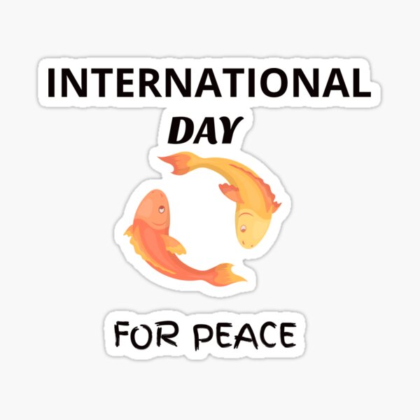 Artikel-Vorschau von Internationaler Tag für den Frieden, designt und verkauft von sarina G.