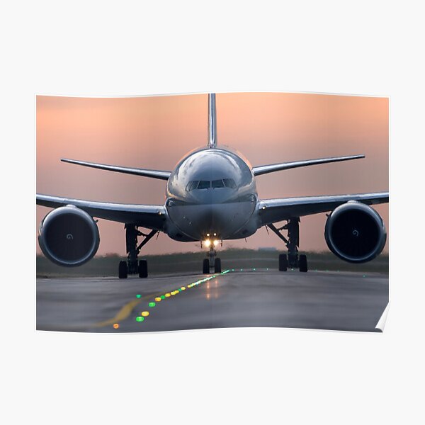 Boeing 777 Poster