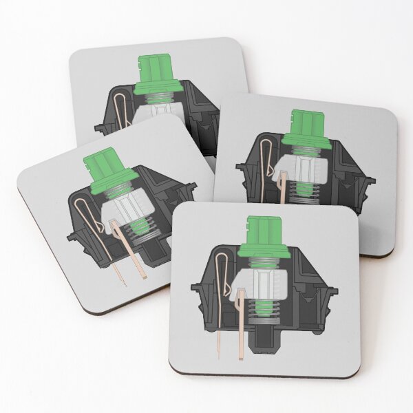 Item preview, Cherry MX Green Switch Mechanical Keyboard designed and sold by parkerku-mk.