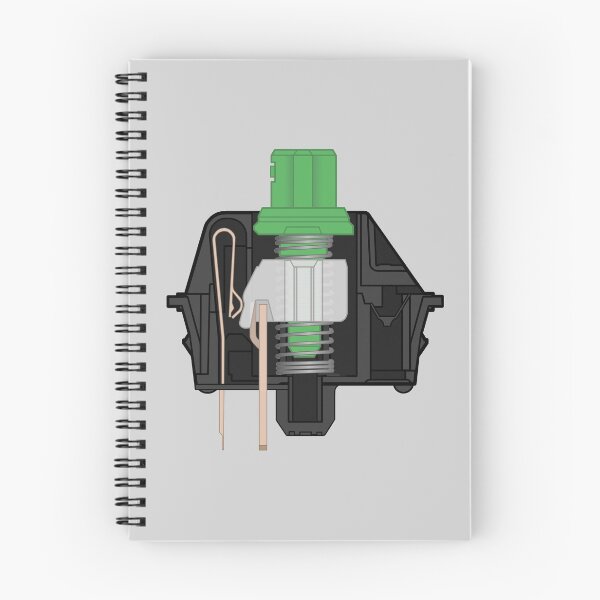 Item preview, Cherry MX Green Switch Mechanical Keyboard designed and sold by parkerku-mk.