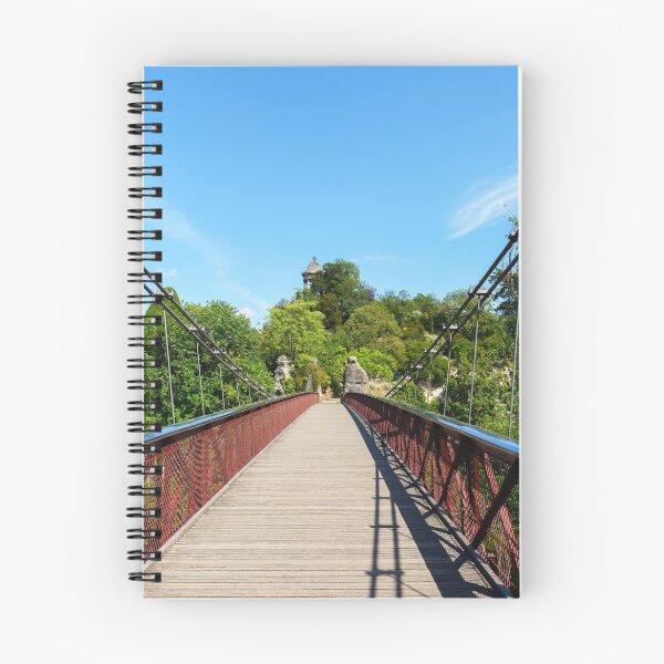 Item preview, Footbridge in the Parc Buttes-Chaumont - Paris, France designed and sold by Ulysse Pixel.