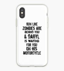 Run Like Daryl Is Waiting iPhone Case