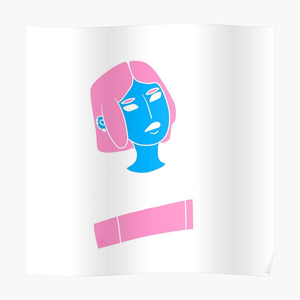 Trans Ghost Poster For Sale By Manaeh Redbubble