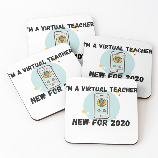 Item preview, Im a virtual teacher, new for 2020 sticker designed and sold by fra02.