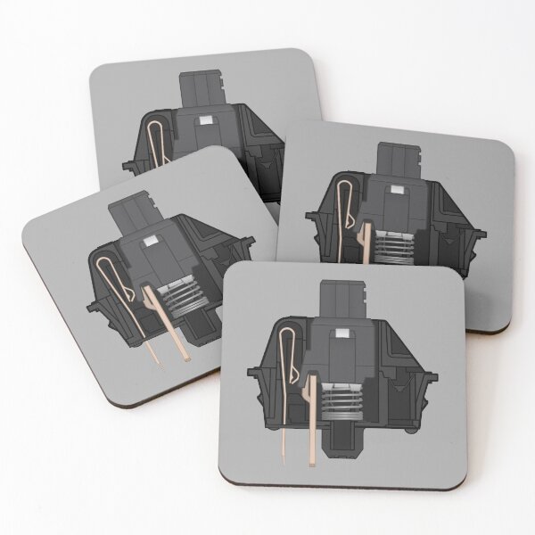 Item preview, Cherry MX Silent Black Switch Mechanical Keyboard designed and sold by parkerku-mk.