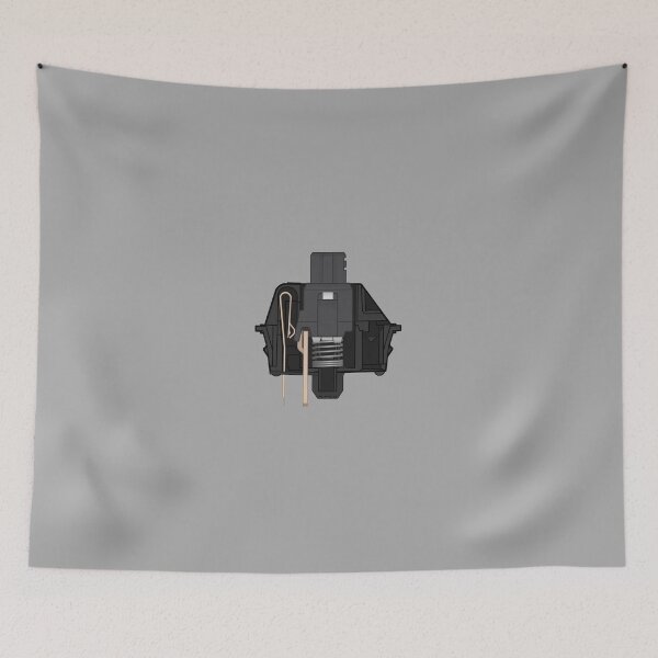 Item preview, Cherry MX Silent Black Switch Mechanical Keyboard designed and sold by parkerku-mk.