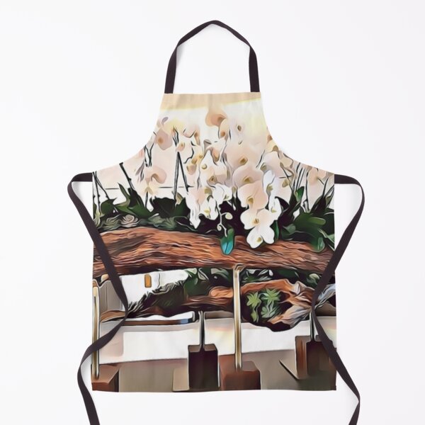 Item preview, digital art drawing of a white orchid designed and sold by tania ochieng.