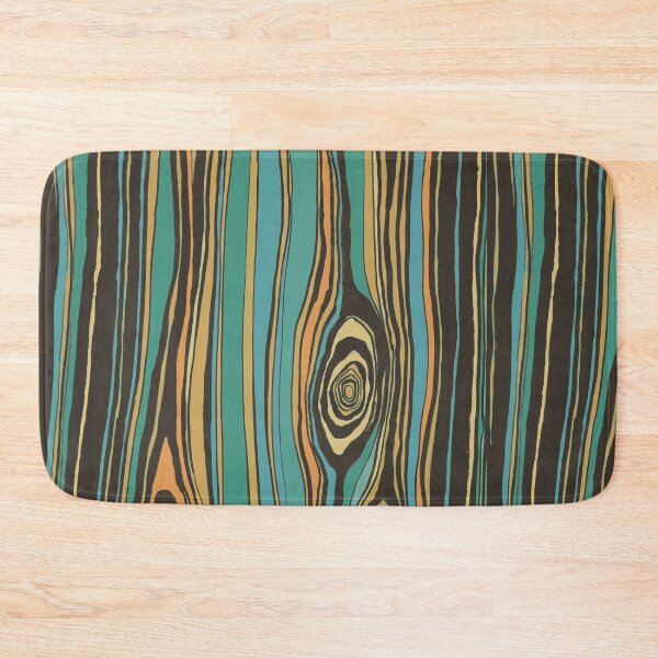 Item preview, Wood pattern (green, blue, orange) designed and sold by Atelier Eyeling.