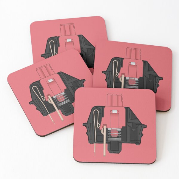 Item preview, Cherry MX Silent Red Switch Mechanical Keyboard designed and sold by parkerku-mk.