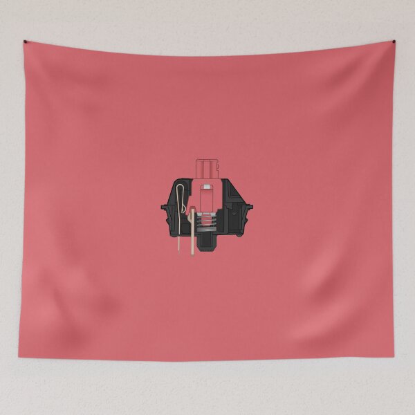 Item preview, Cherry MX Silent Red Switch Mechanical Keyboard designed and sold by parkerku-mk.