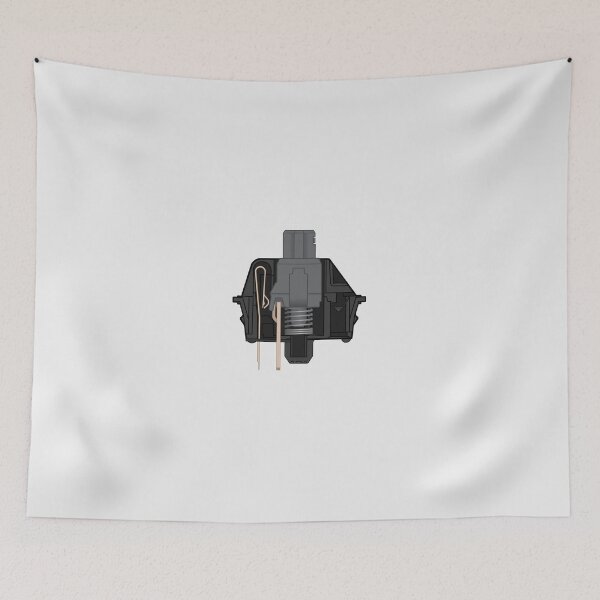 Item preview, Cherry MX Tactile Grey Switch Mechanical Keyboard designed and sold by parkerku-mk.