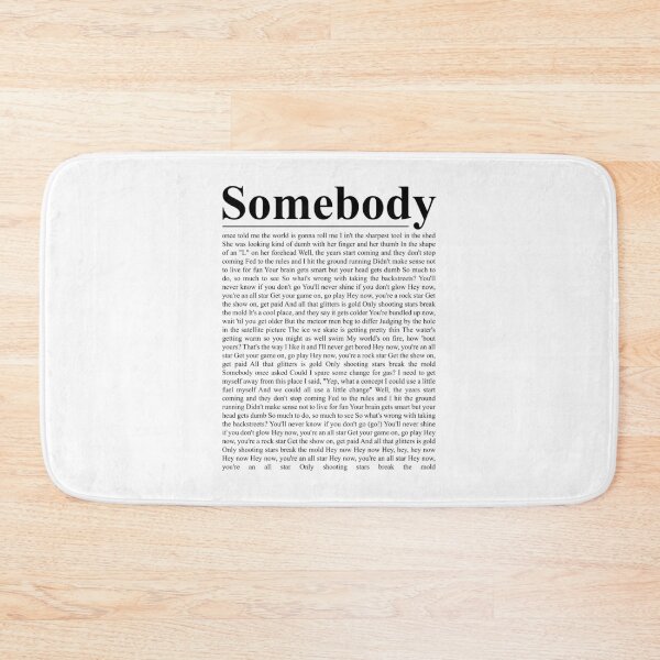 Item preview, All Star Smash Mouth Lyrics designed and sold by KeenCreative.
