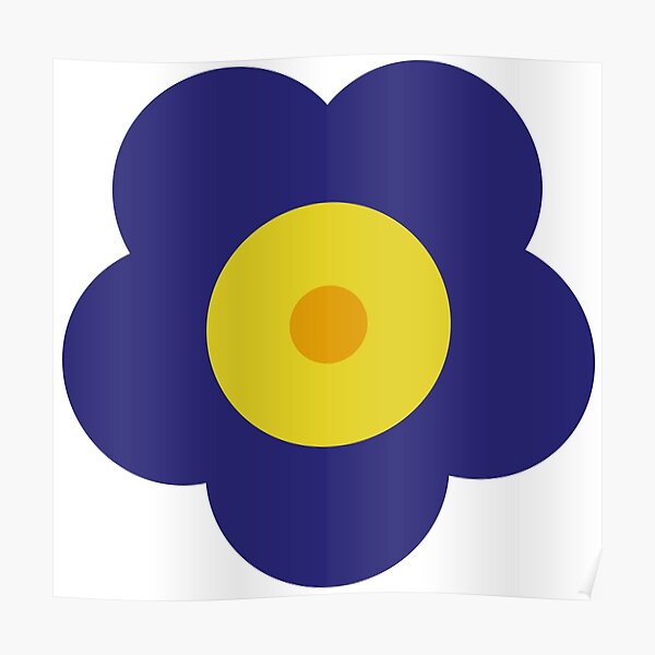Odd Cross SunFlower Goes Merch Poster