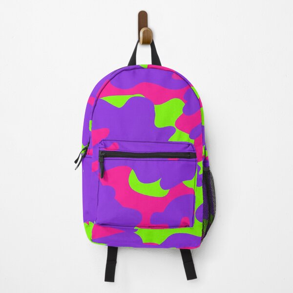 Artikelvorschau, Neon lila rosa und Limone grüne Camouflage-Tarnung entworfen und verkauft von funnytshirtemp.